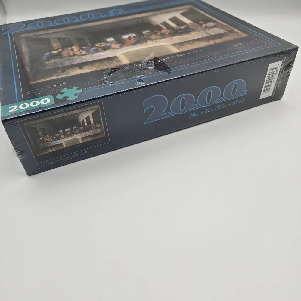 NEW Buffalo Games Last Supper By Leonardo Da Vinci 2000 Piece Jigsaw Puzzle